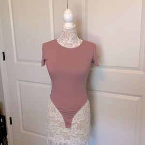 Mauve bodysuit
